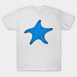 Starfish (black/indigo) T-Shirt
